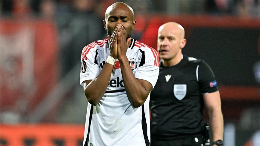 Besiktas player sad, disappointed