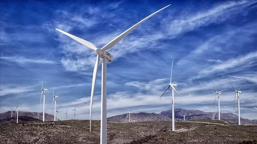 A wind farm in Turkey