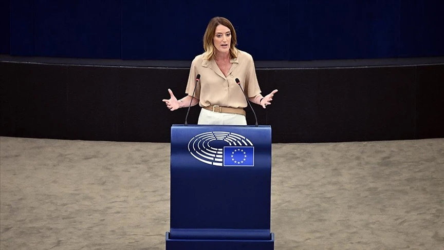 Roberta Metsola re-elected as European Parliament president