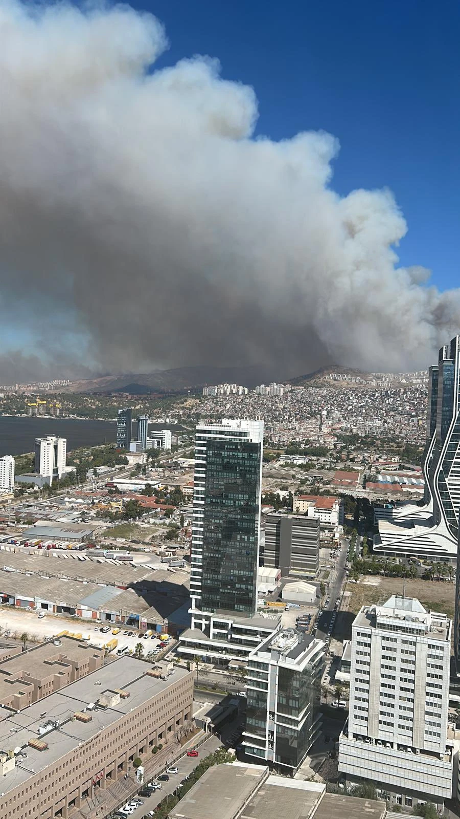 Wildfires reach homes in Izmir, evacuations start as blaze intensifies