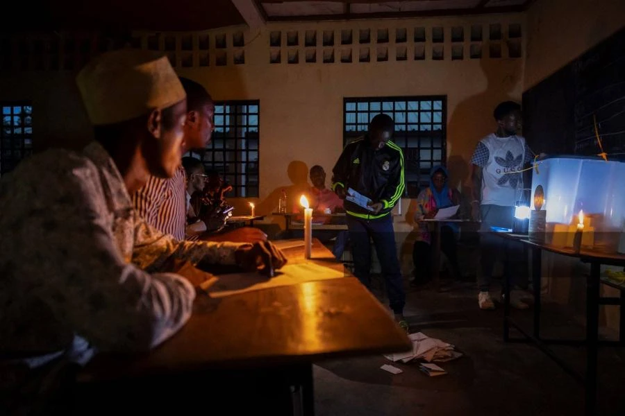 Comoros re-elects former coup leader Azali Assoumani for presidency