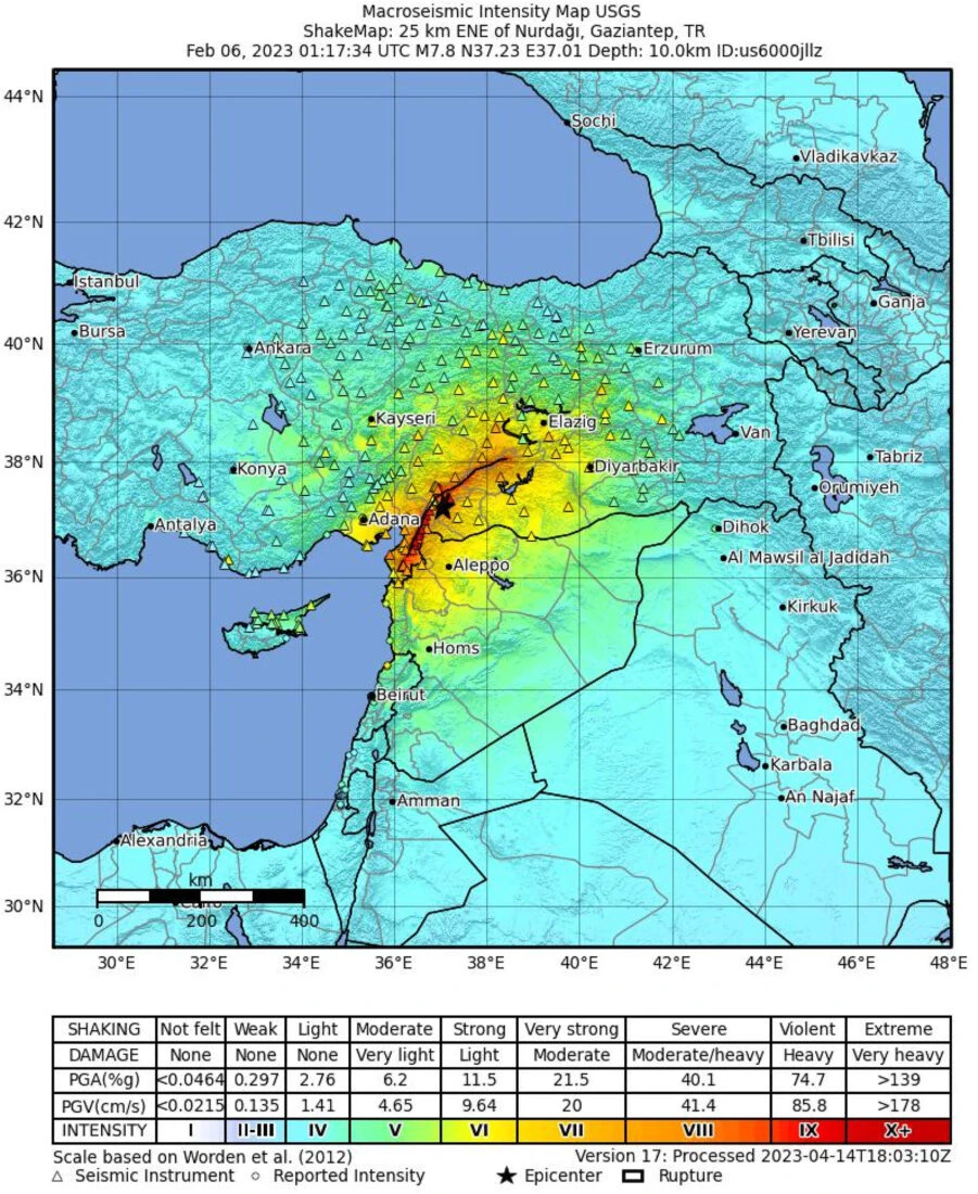 Renowned Turkish expert warns of 7.4 magnitude earthquake in three Turkish cities