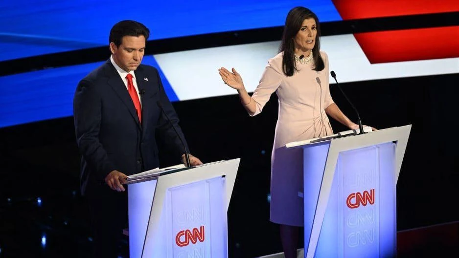 Desantis, Haley miss chance to go after Trump in final debate before polls