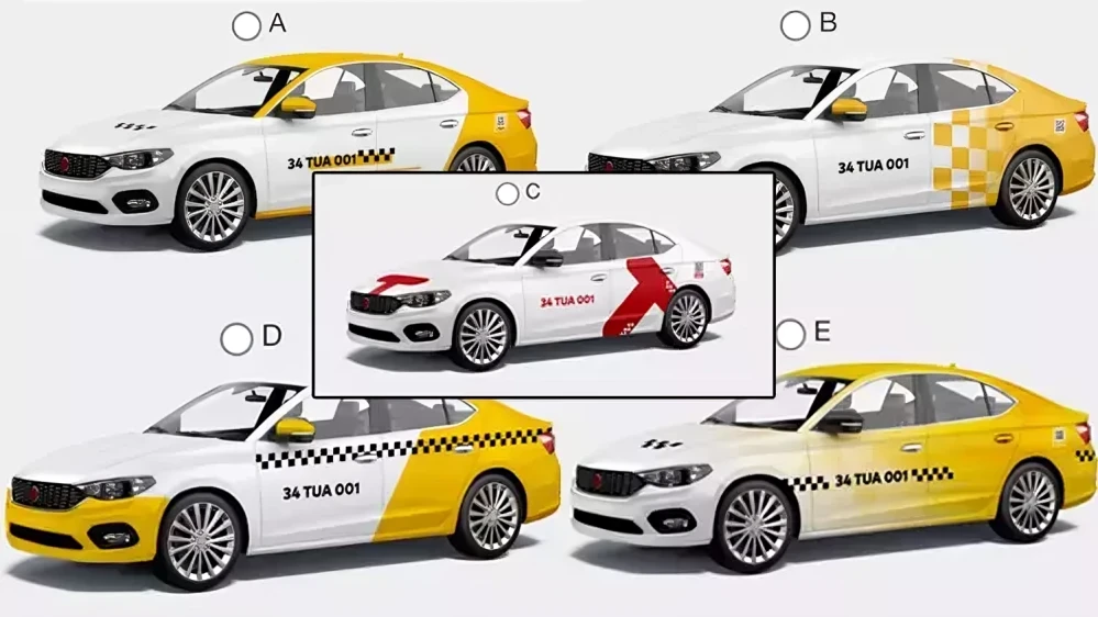 Istanbul to launch 2,500 modern taxis with custom vinyl wrap designs