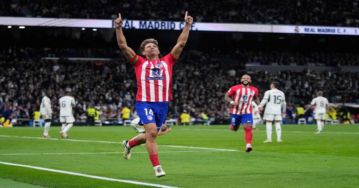 Atletico's last-gasp goal earns1-1 draw with Real