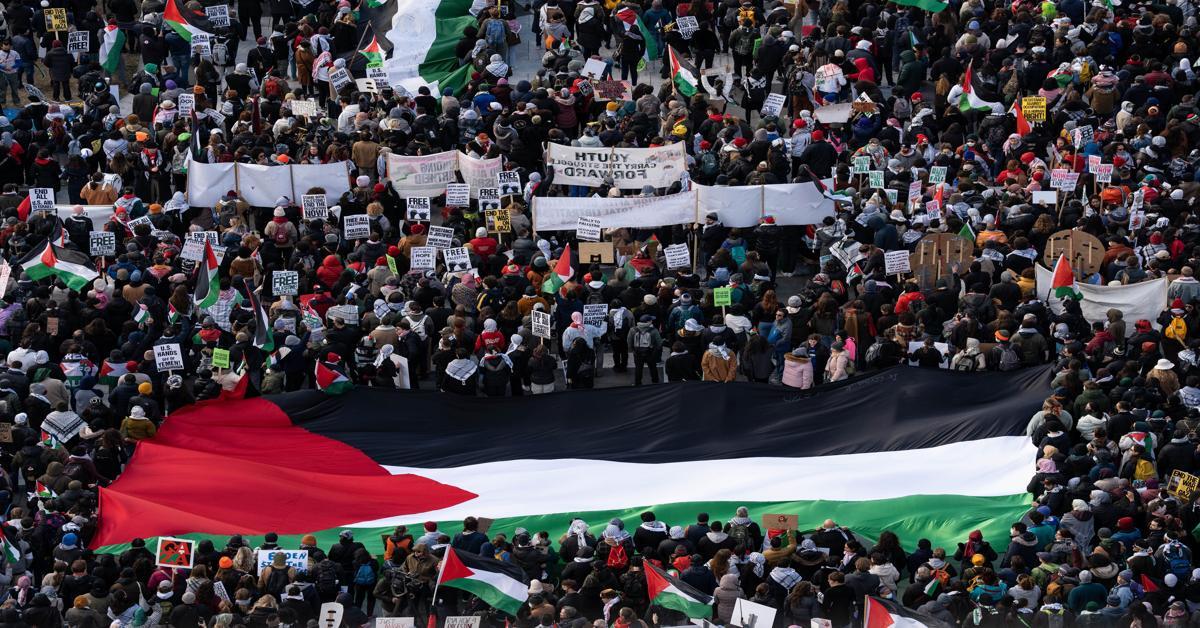 Global protests demand end to Israeli actions in Gaza, thousands gather in DC and London