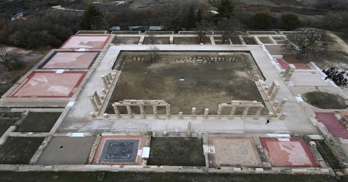 Palace where Alexander the Great wore royal crown reopens for visitors