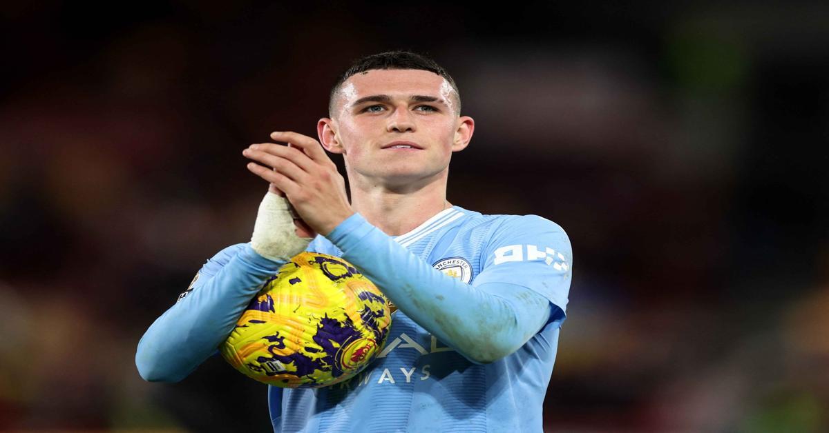 Phil Foden's hat trick seals Manchester City's win against Brentford