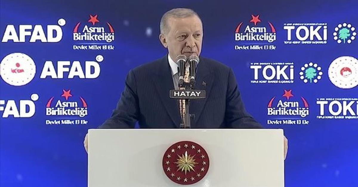 President Erdogan vows rapid home delivery to quake-affected families