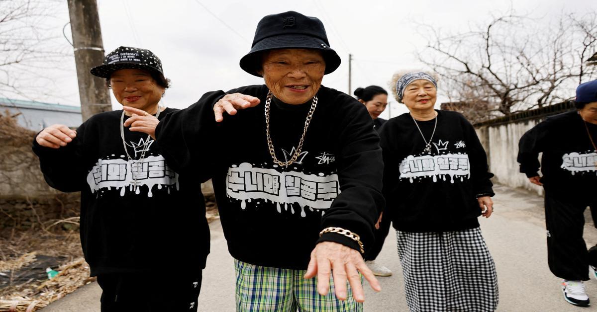 South Korean grandmother rappers rise to fame with songs about farm life