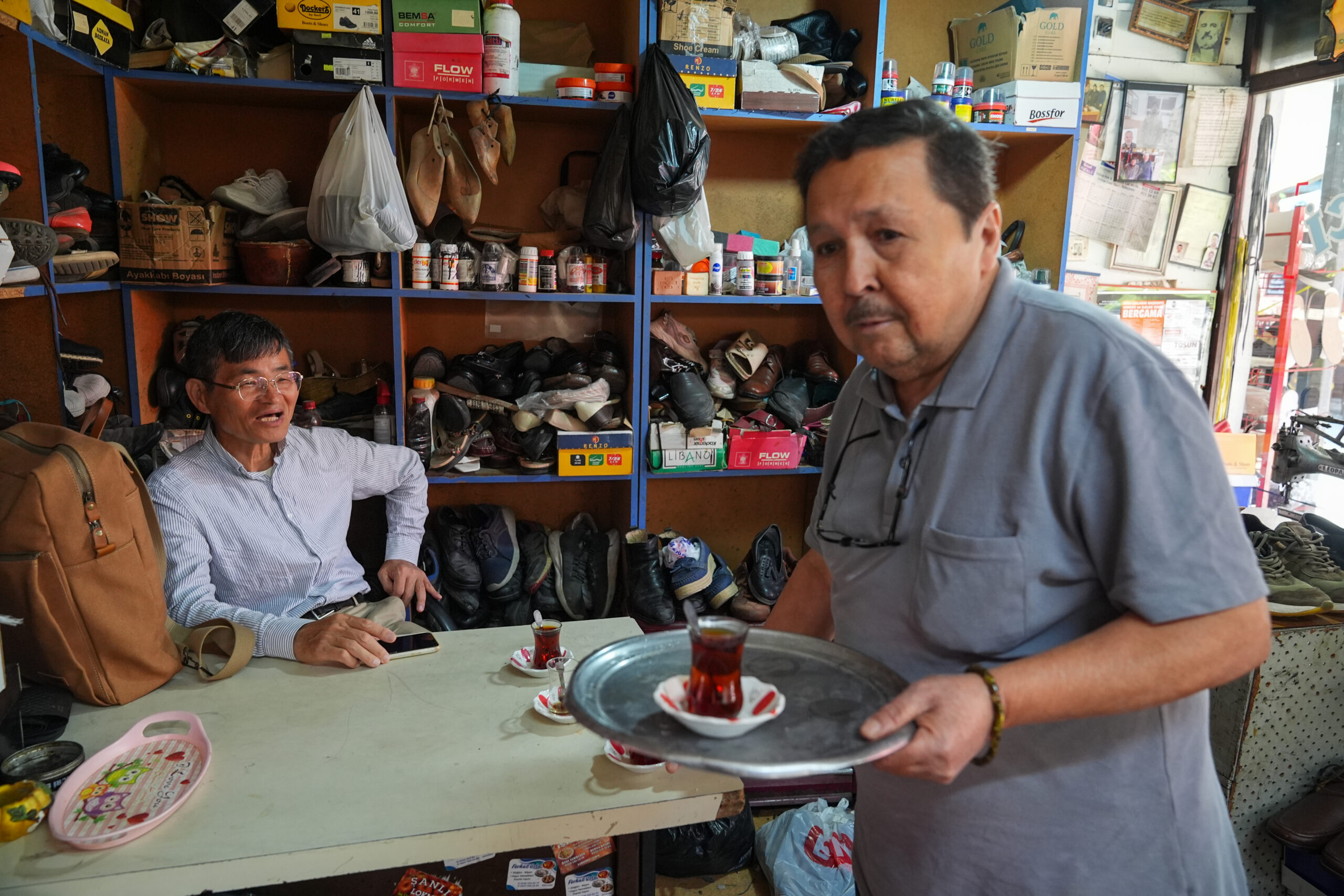 Turkish tea and friendship transform Japanese man's life
