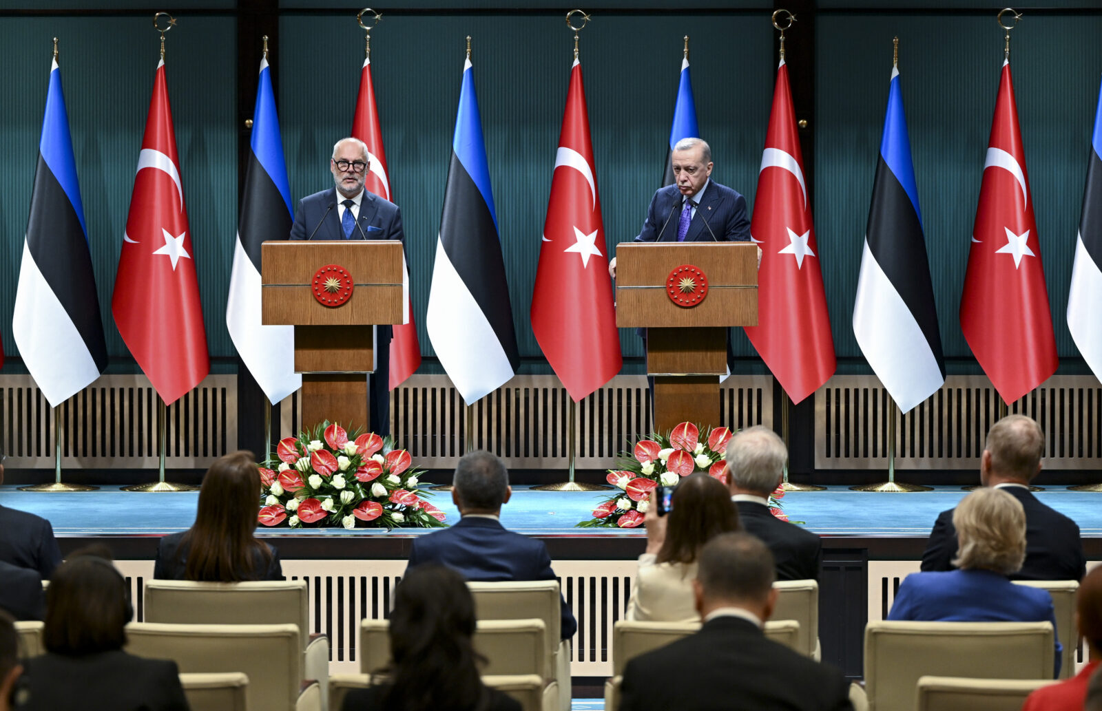Estonia's president reaffirms support for Türkiye's EU membership