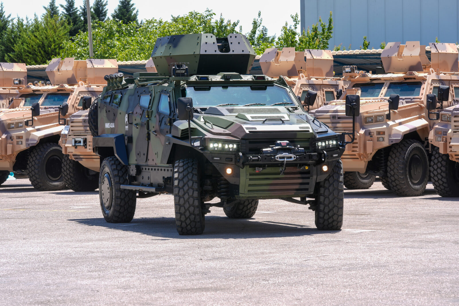 Turkish defense industry products displayed at exhibition in N. Cyprus