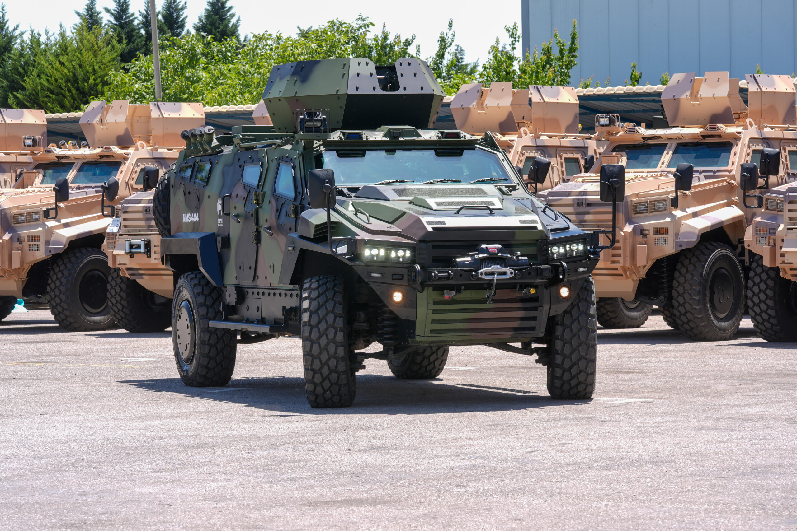 Estonia chooses Turkish Yoruk 4X4 armored vehicles amid rising security threats