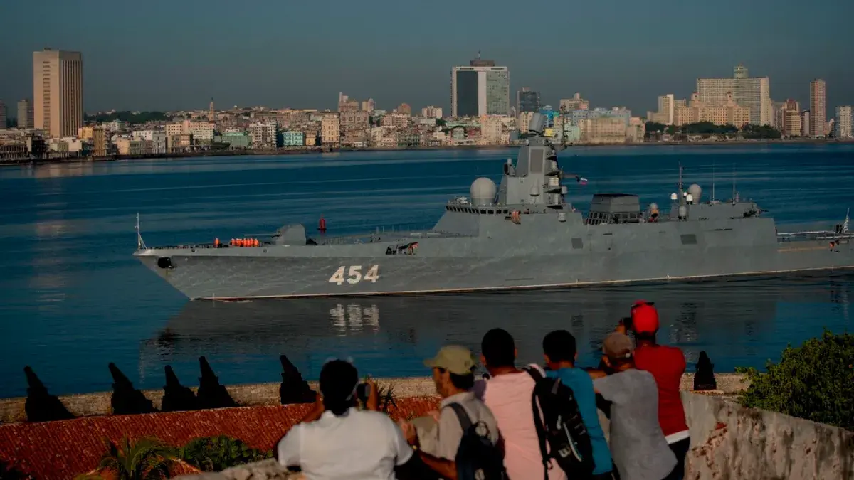 Russian warships set sail for Cuba