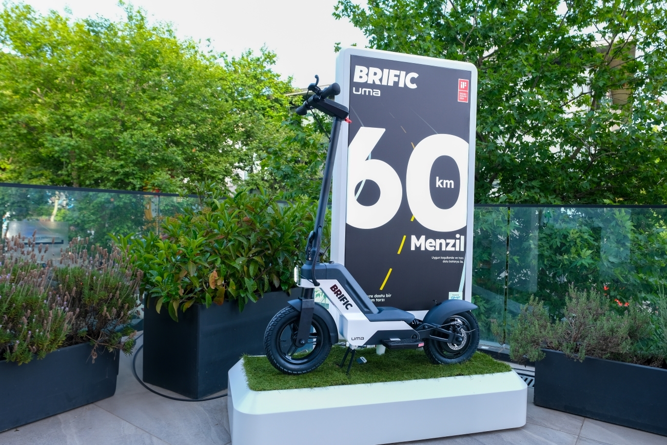 Turkish-made Brific scooter takes over Europe with award-winning design