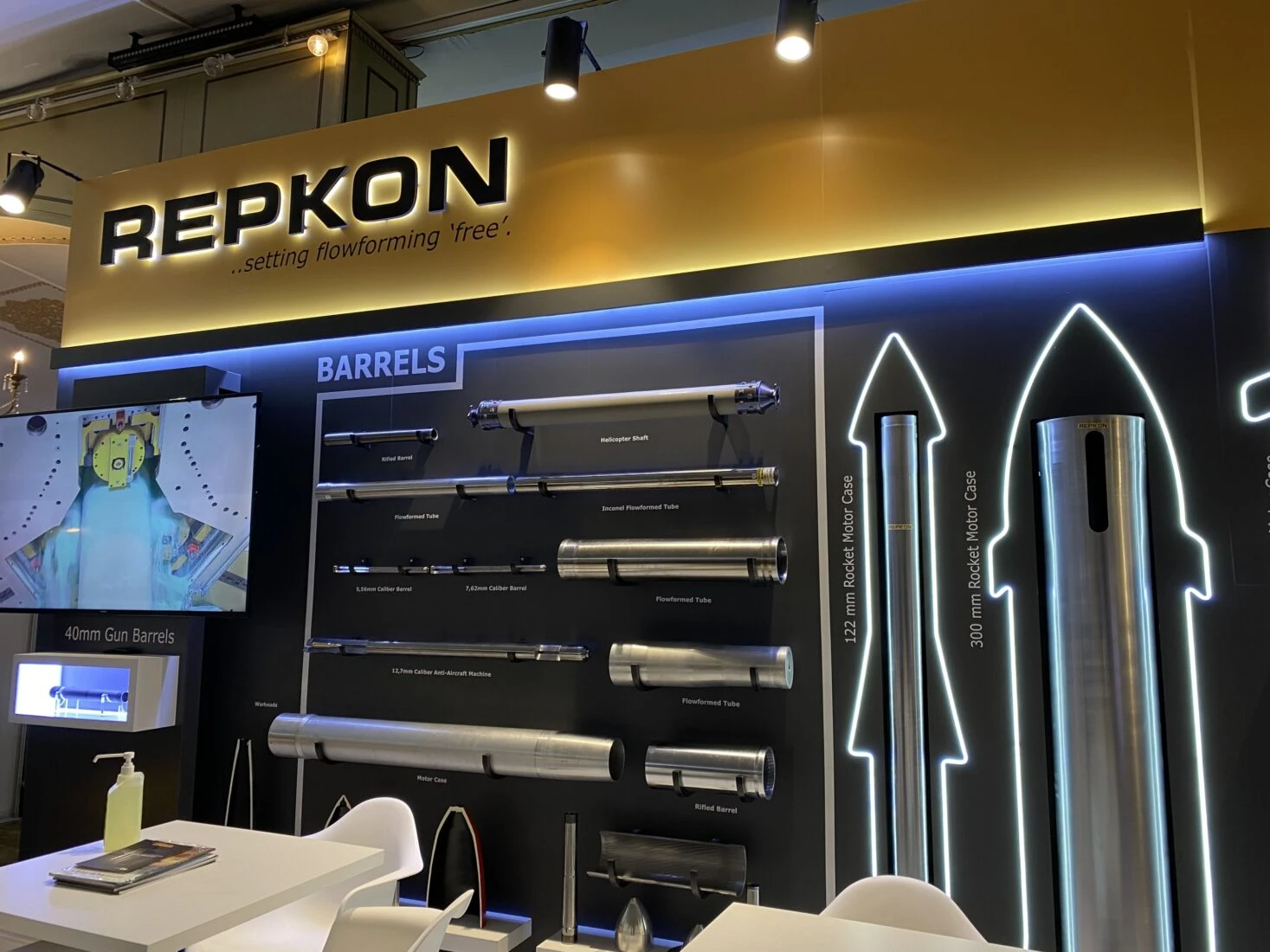 Some of Repkon's products 