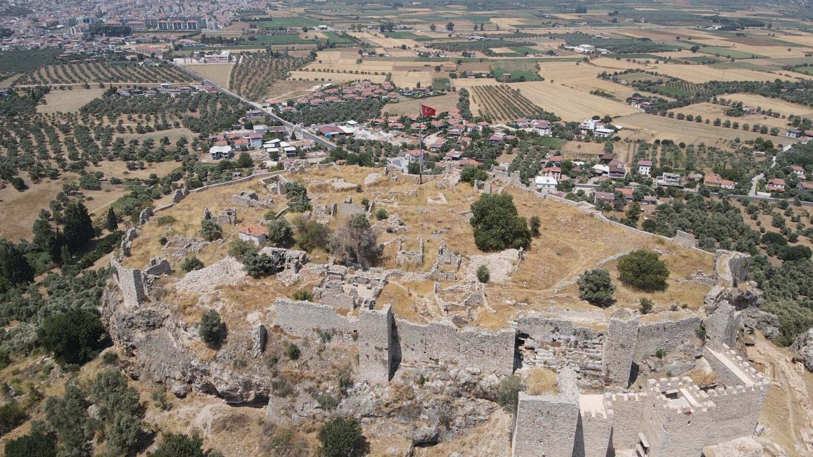 Ancient walls, towers of Becin Fortress restored to former glory