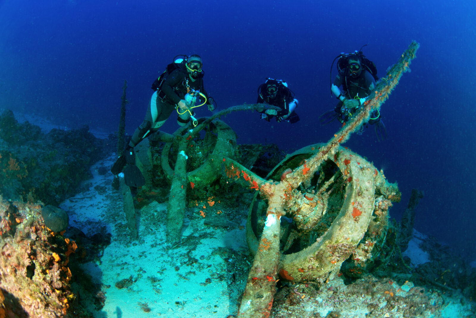 WWII Italian aircraft wreckage found off Kas coast in Türkiye