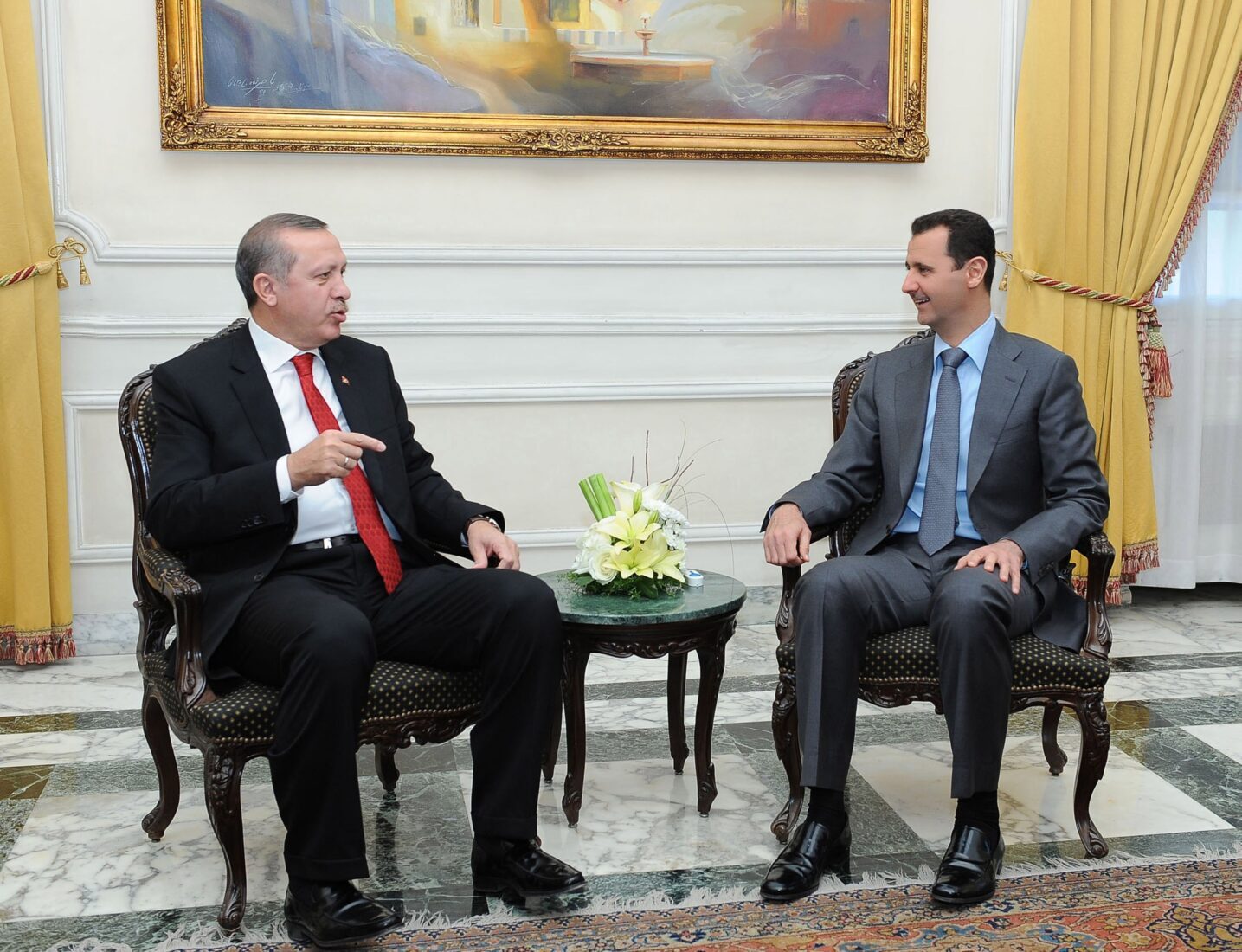 Will main opposition leader Ozel visit Syria?