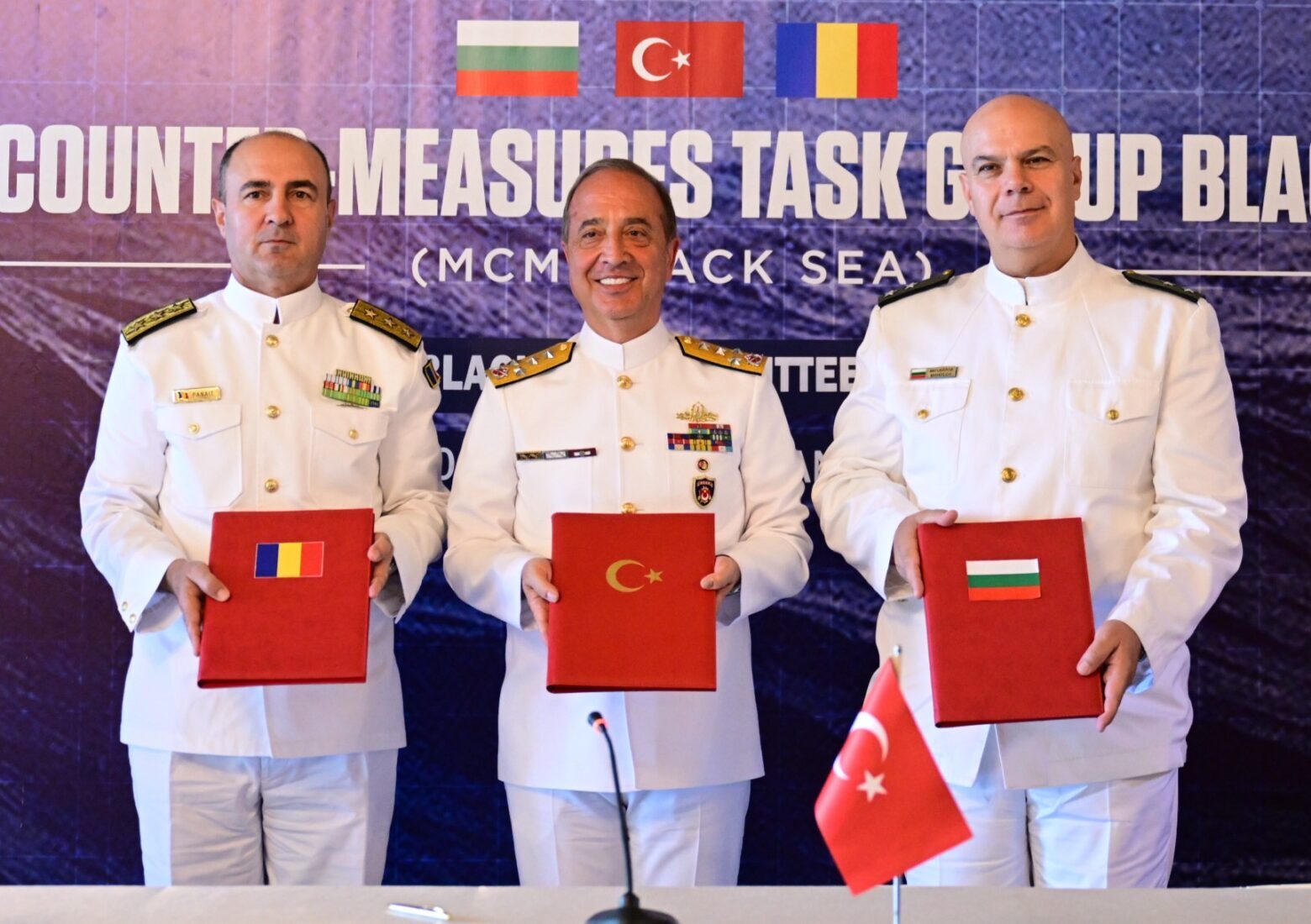 Türkiye, Romania and Bulgaria launch Black Sea Mine Countermeasures Task Group