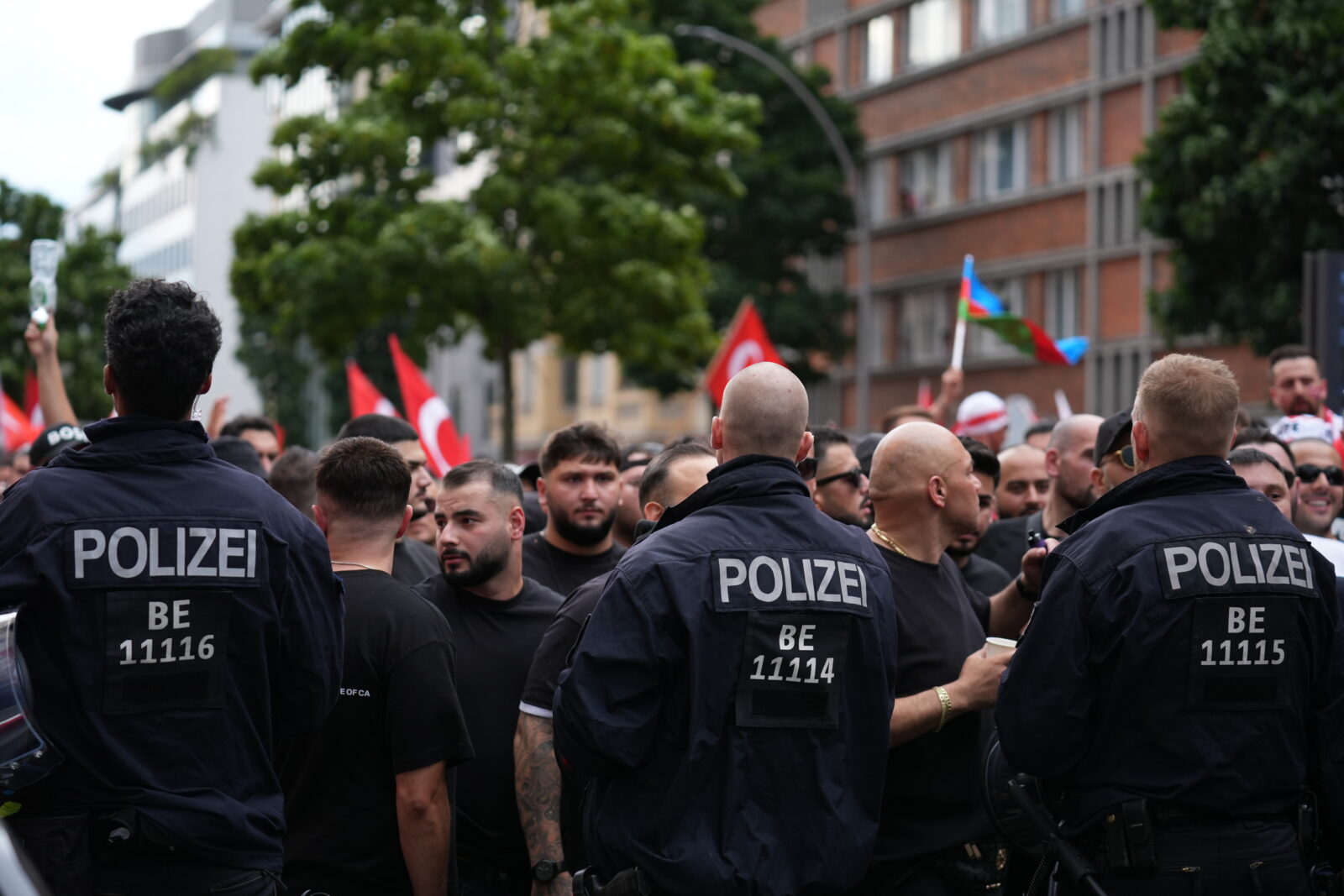 Tensions rise as German police clash with Turkish fans at Euro 2024 quarterfinals