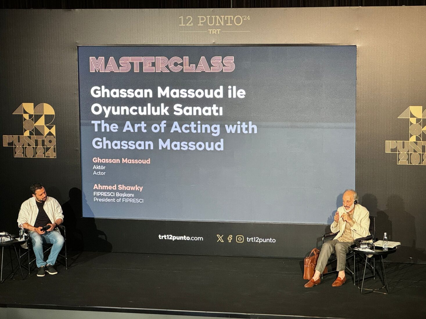 Ghassan Massoud reveals refusing racist Hollywood roles at Istanbul event