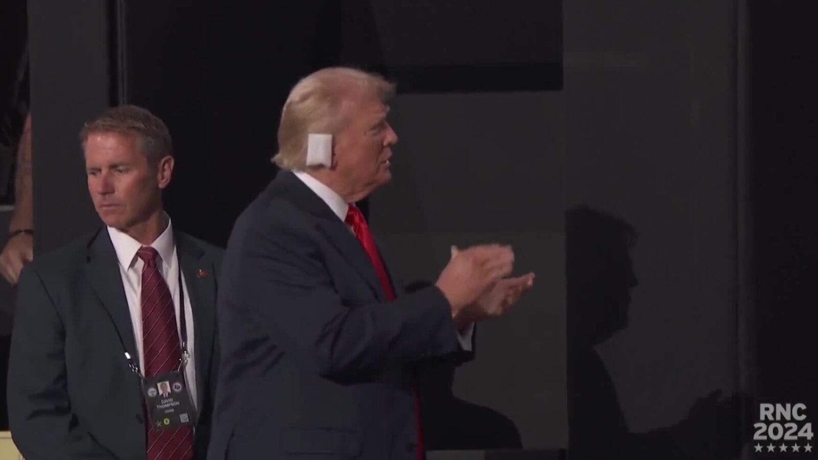 Trump makes first public appearance following assassination attempt