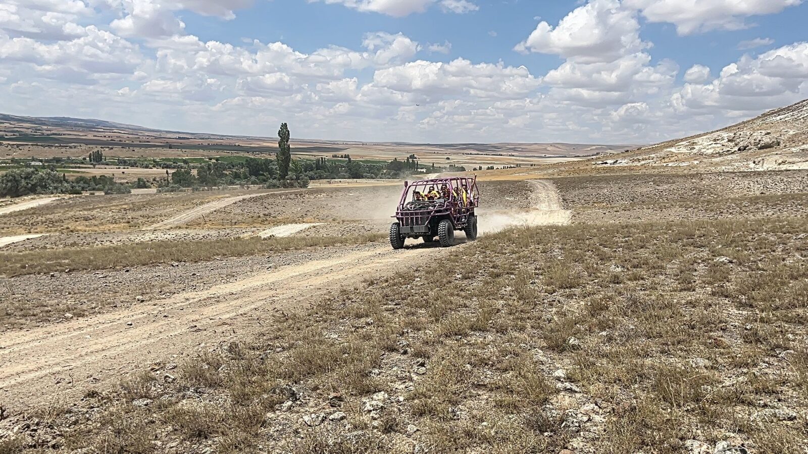 Tourists discover thrills and adventure at Bayramhacili Dam in Cappadocia