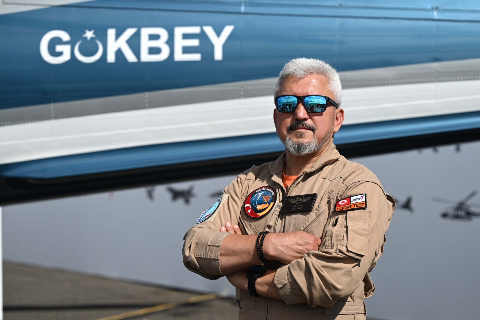 Türkiye’s indigenous helicopter Gokbey excels in UK debut, says test pilot