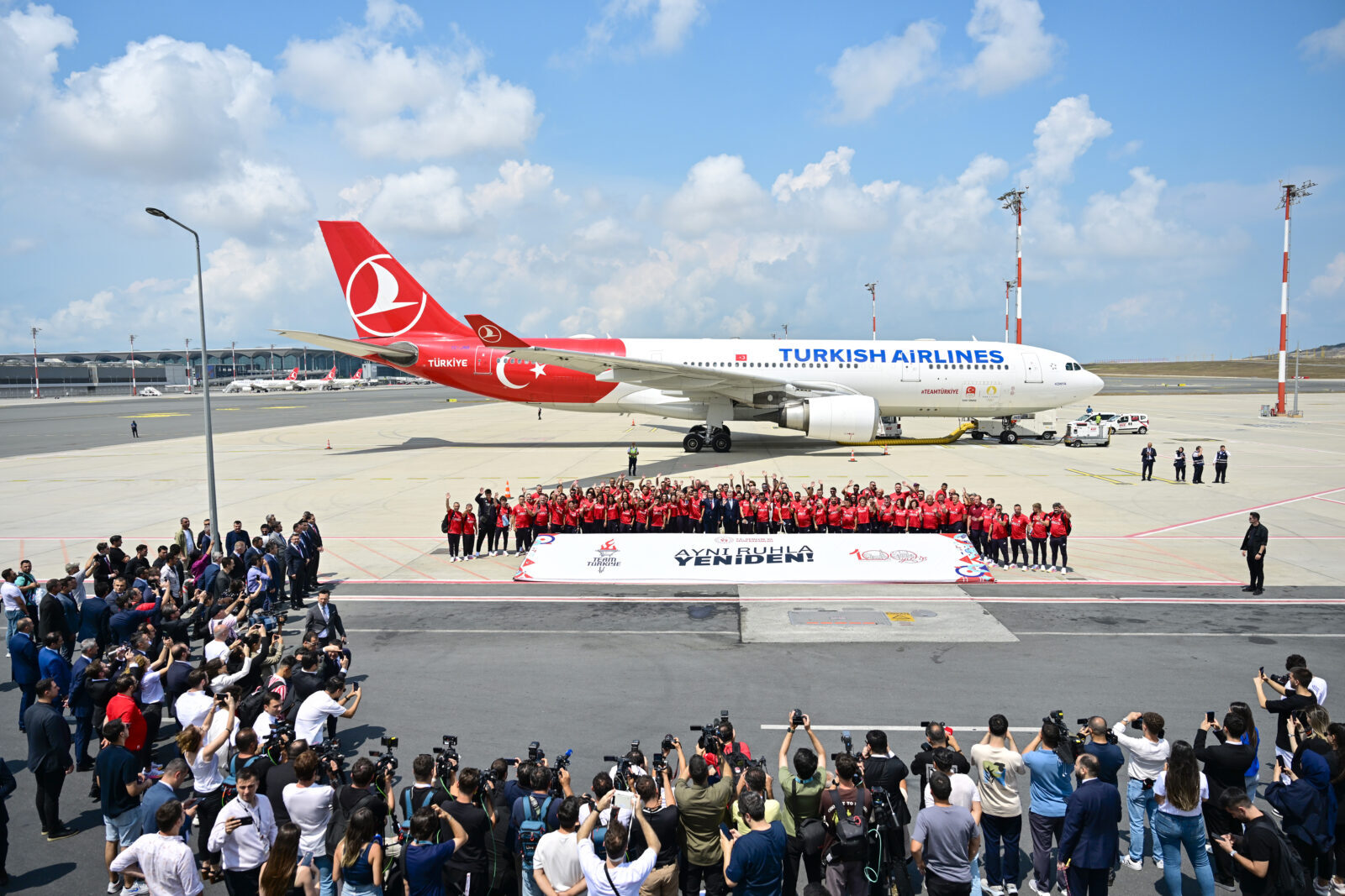 Team Türkiye departs for Paris 2024 Olympics