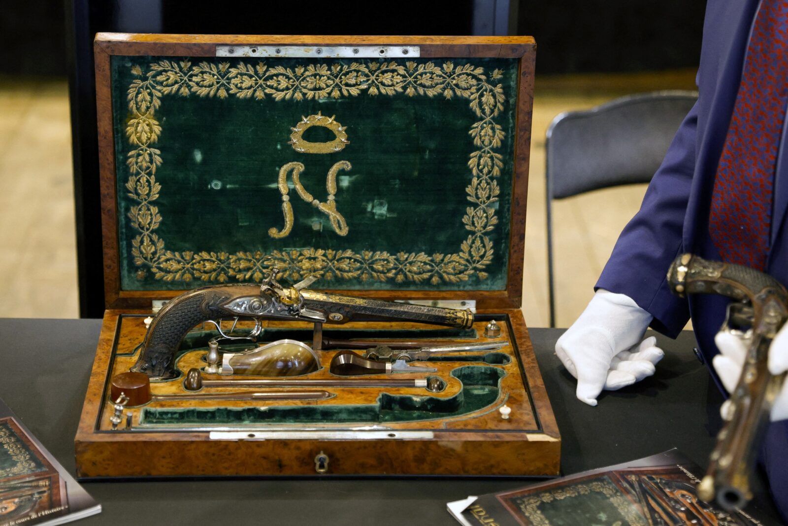 Guns from Napoleon's suicide attempt fetch millions at auction