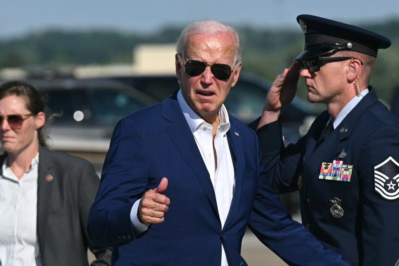 Photo shows former U.S. President Biden