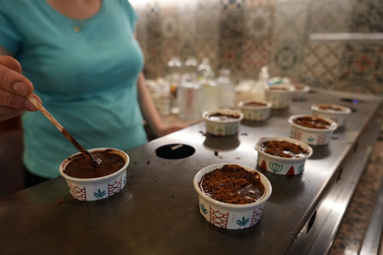 135-year-old smoky Turkish coffee culture at Bursa's Fidan Han