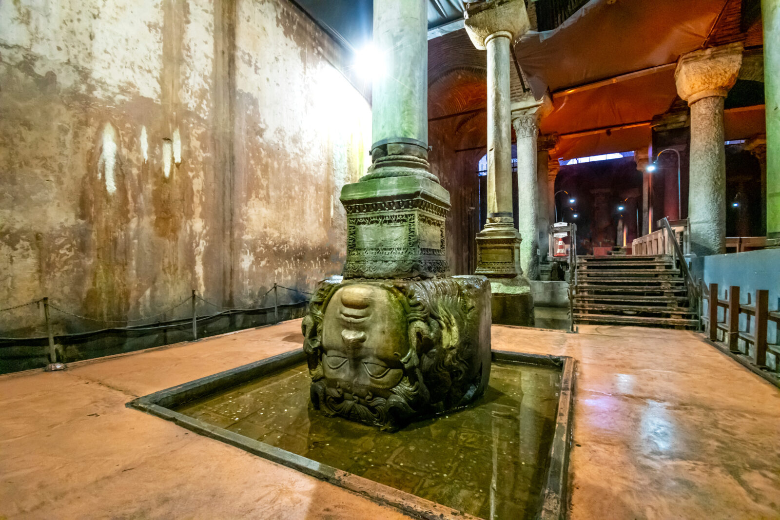 Istanbul's Basilica Cistern: Ancient marvel, modern exhibition site