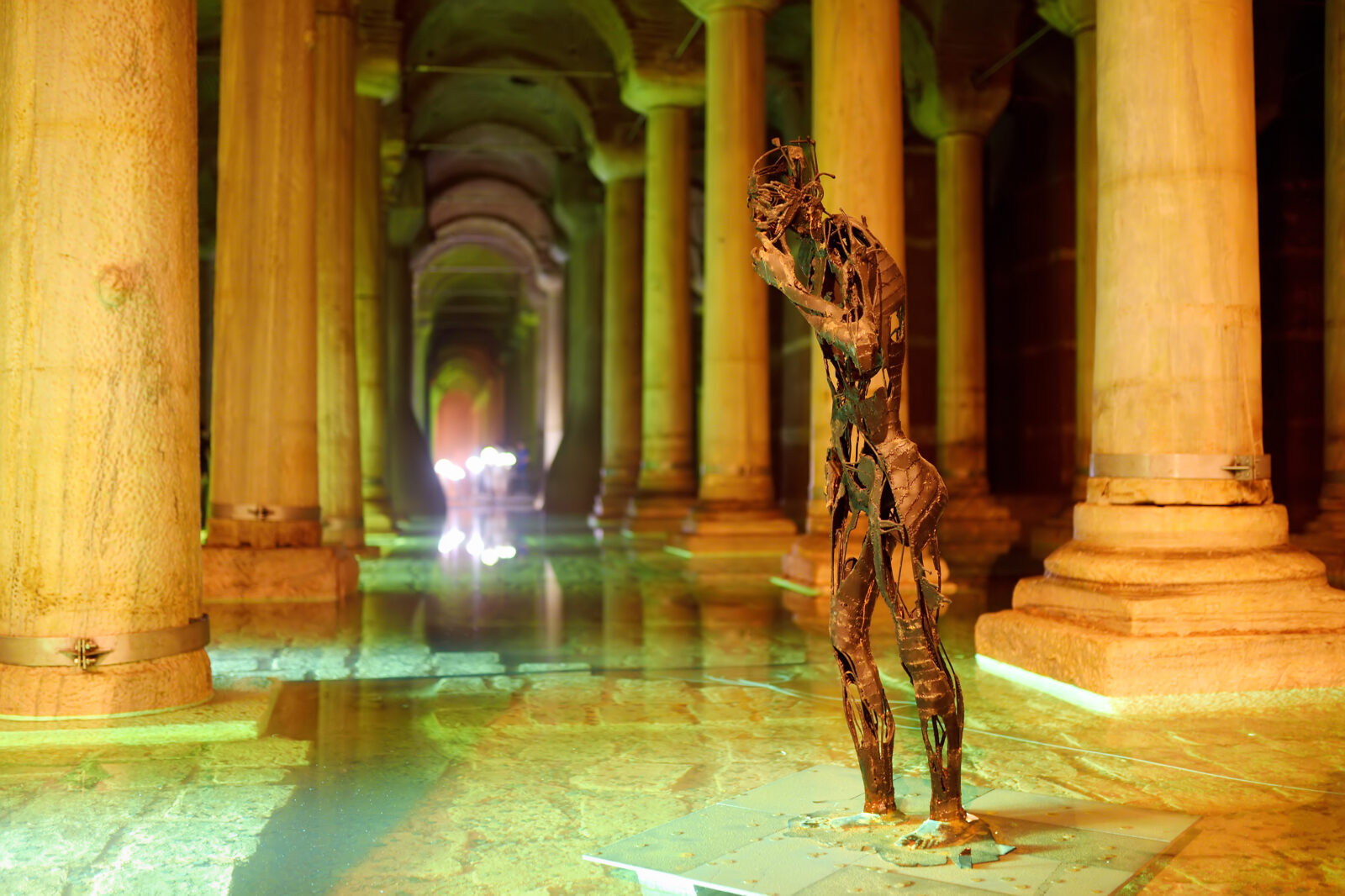 Istanbul's Basilica Cistern: Ancient marvel, modern exhibition site