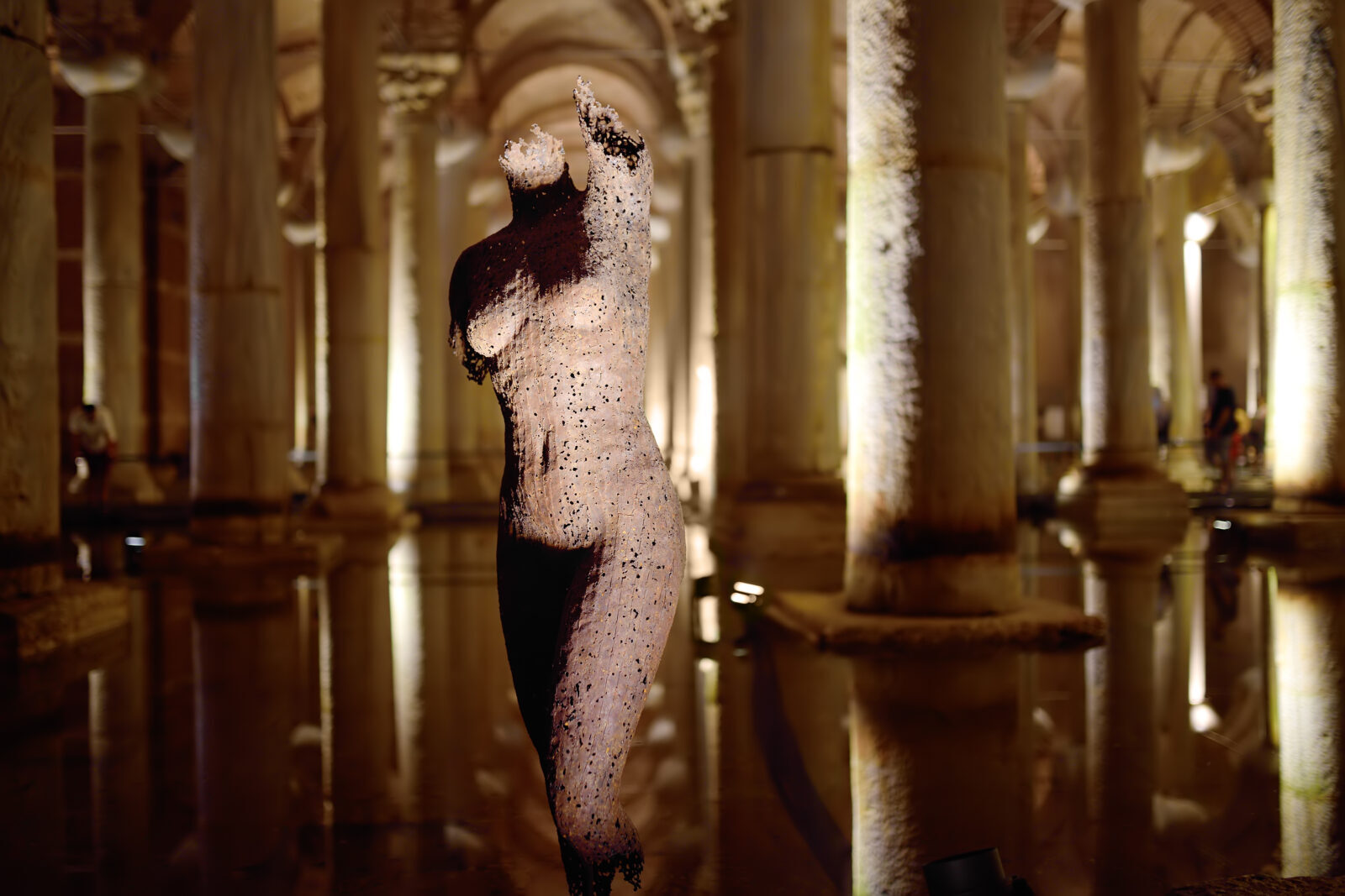 Istanbul's Basilica Cistern: Ancient marvel, modern exhibition site