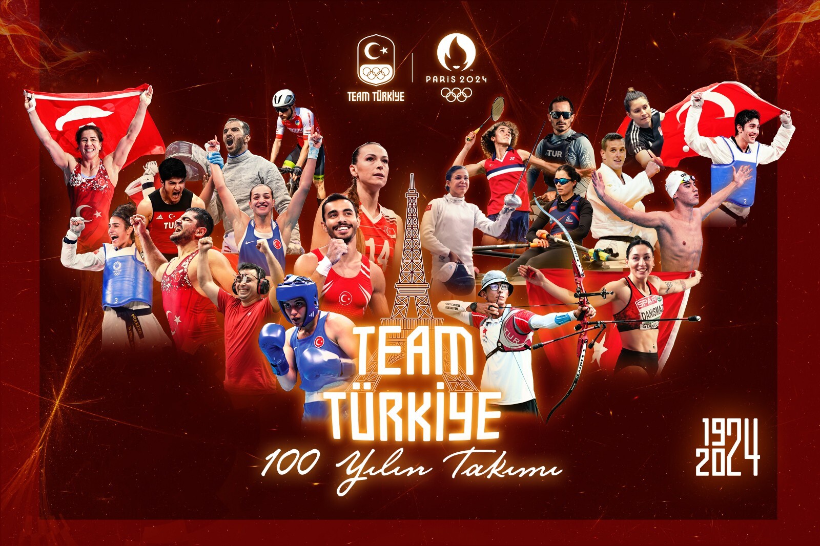 Team Türkiye departs for Paris 2024 Olympics