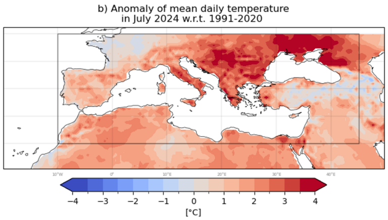 Mediterranean sea reaches record-breaking temperatures