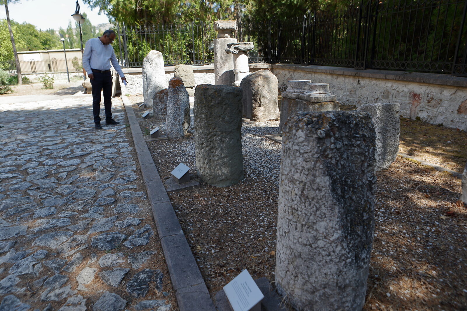 Ancient Roman 'traffic signs' on display at Türkiye's Bogazkale Museum