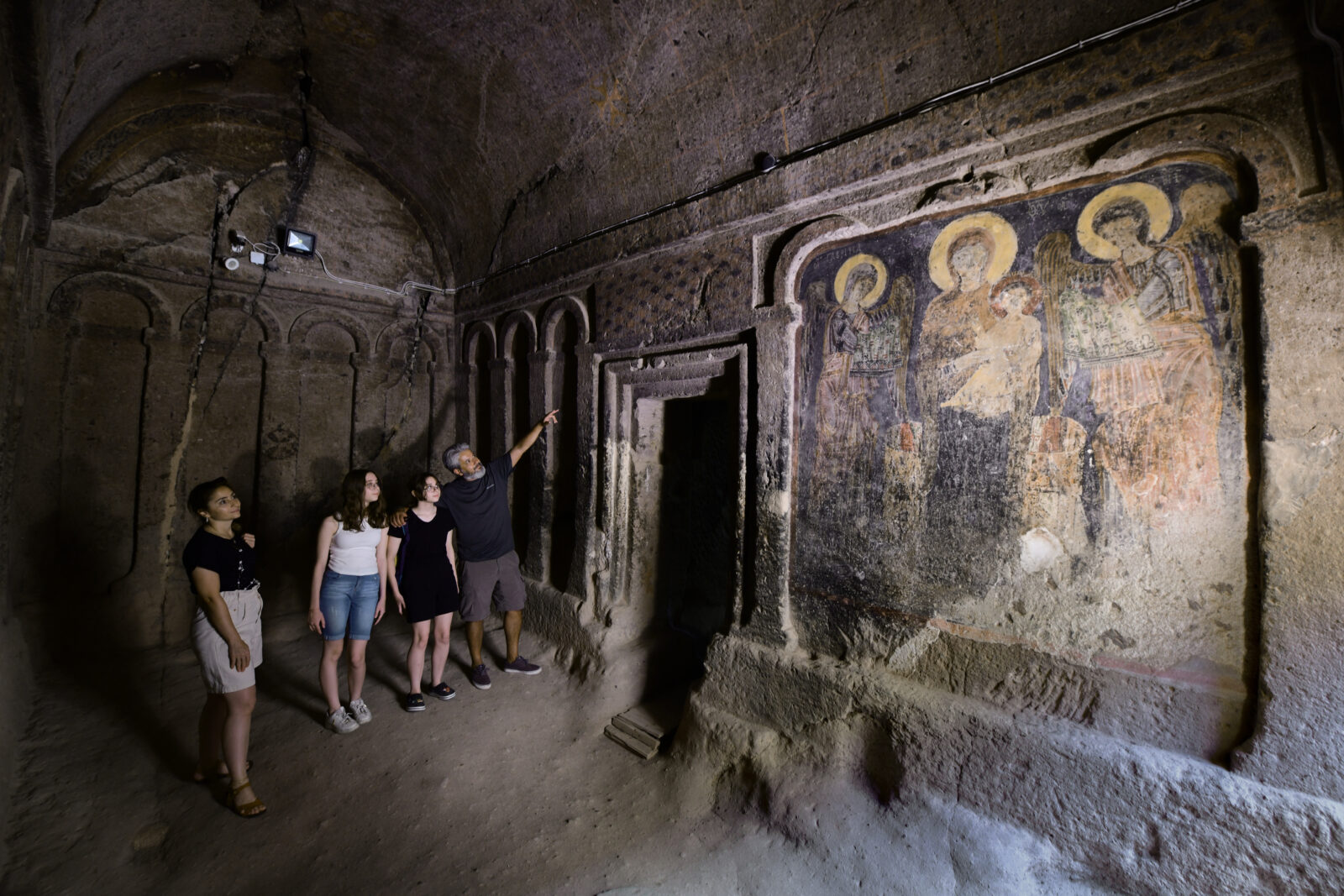 Türkiye's Gumusler Monastery shines with unique 'Smiling Virgin Mary' fresco