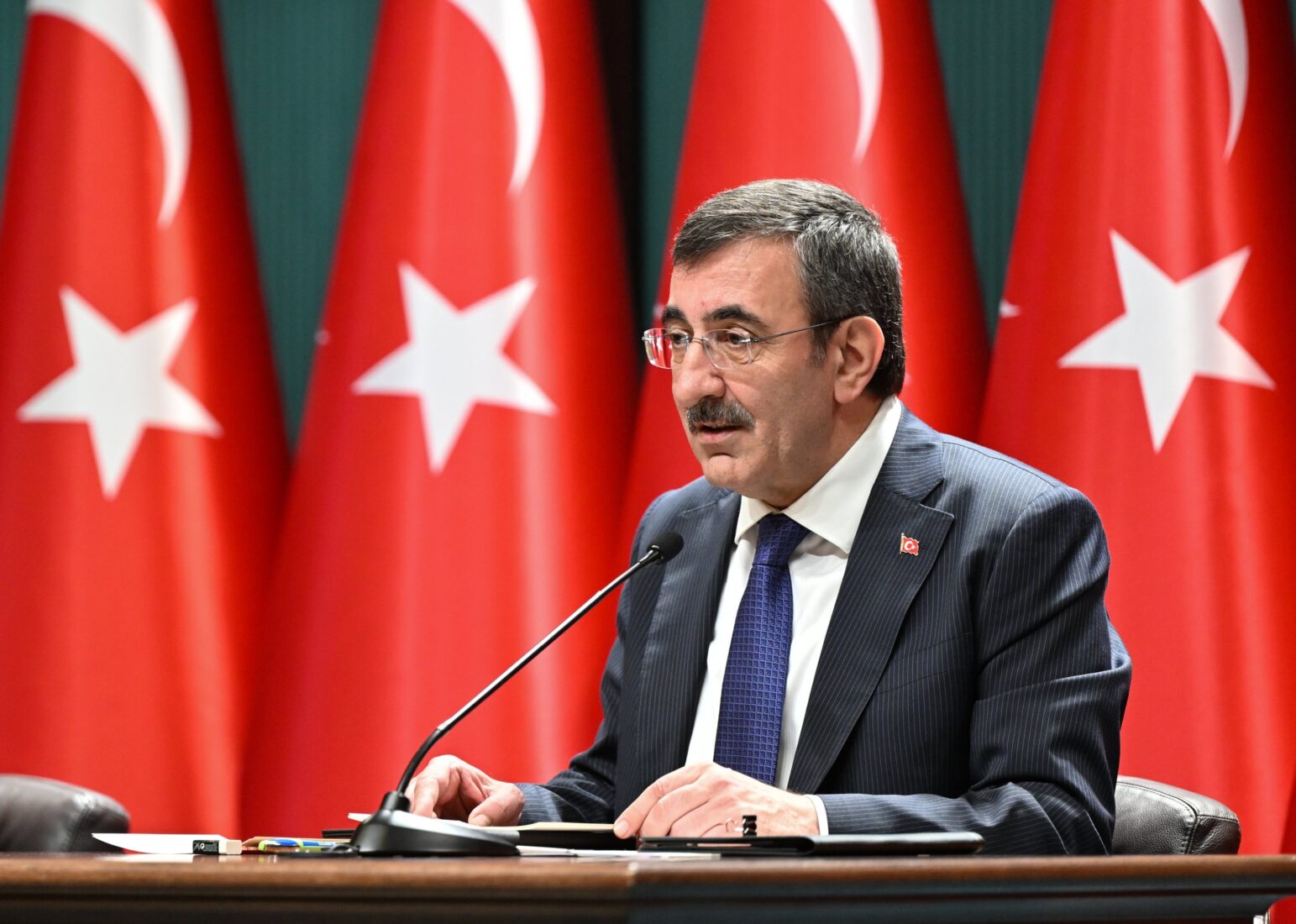 Turkish VP Yilmaz addresses Gaza crisis, demographic challenges