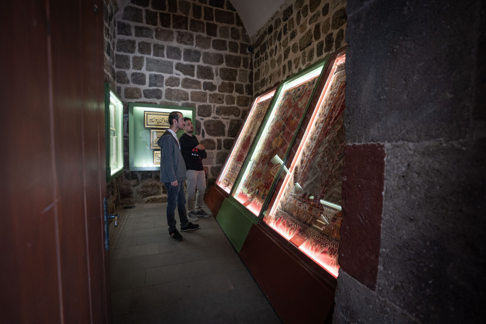 Erzurum's historical gem Twin Minaret Madrassa experiences high visitor traffic