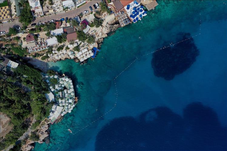 Kucuk Cakil Beach, Kas free beaches.