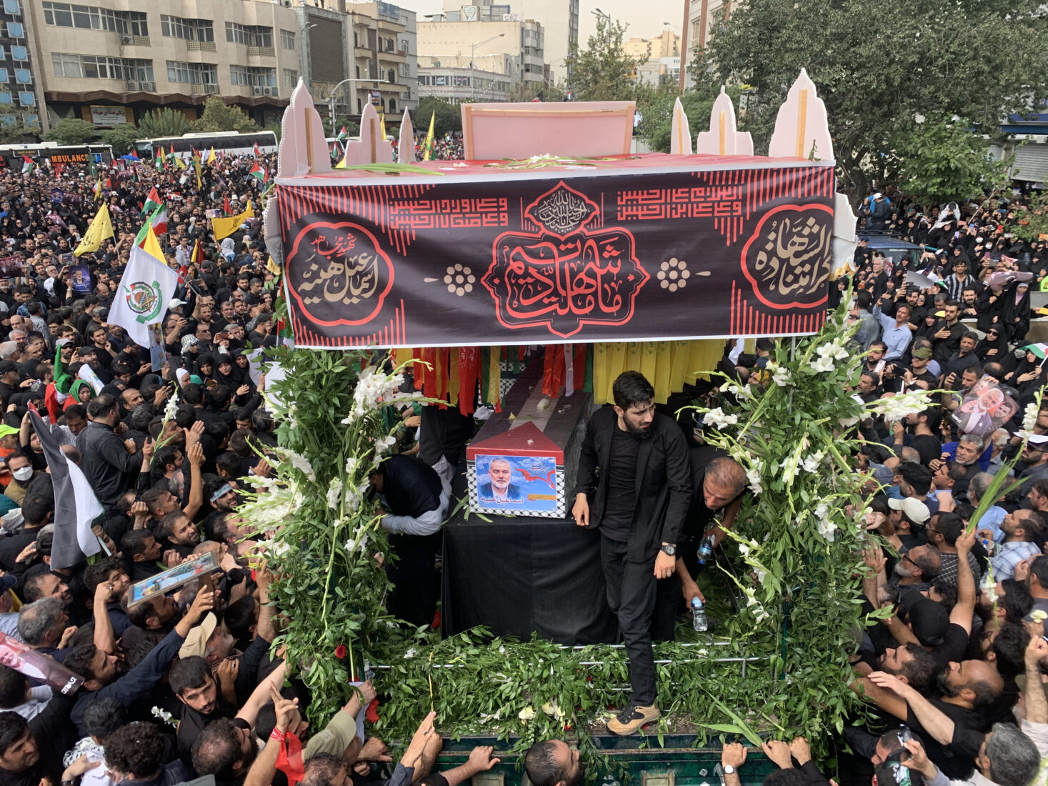 Funeral for assassinated Hamas leader Haniyeh held in Tehran