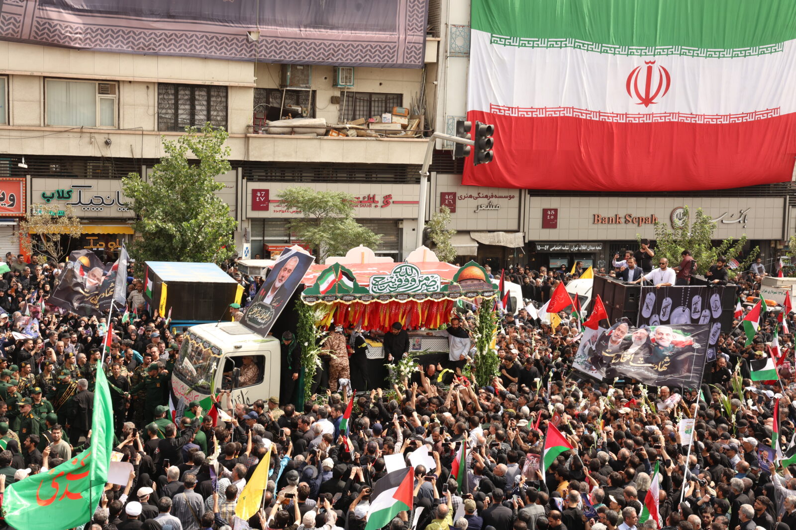 Funeral for assassinated Hamas leader Haniyeh held in Tehran