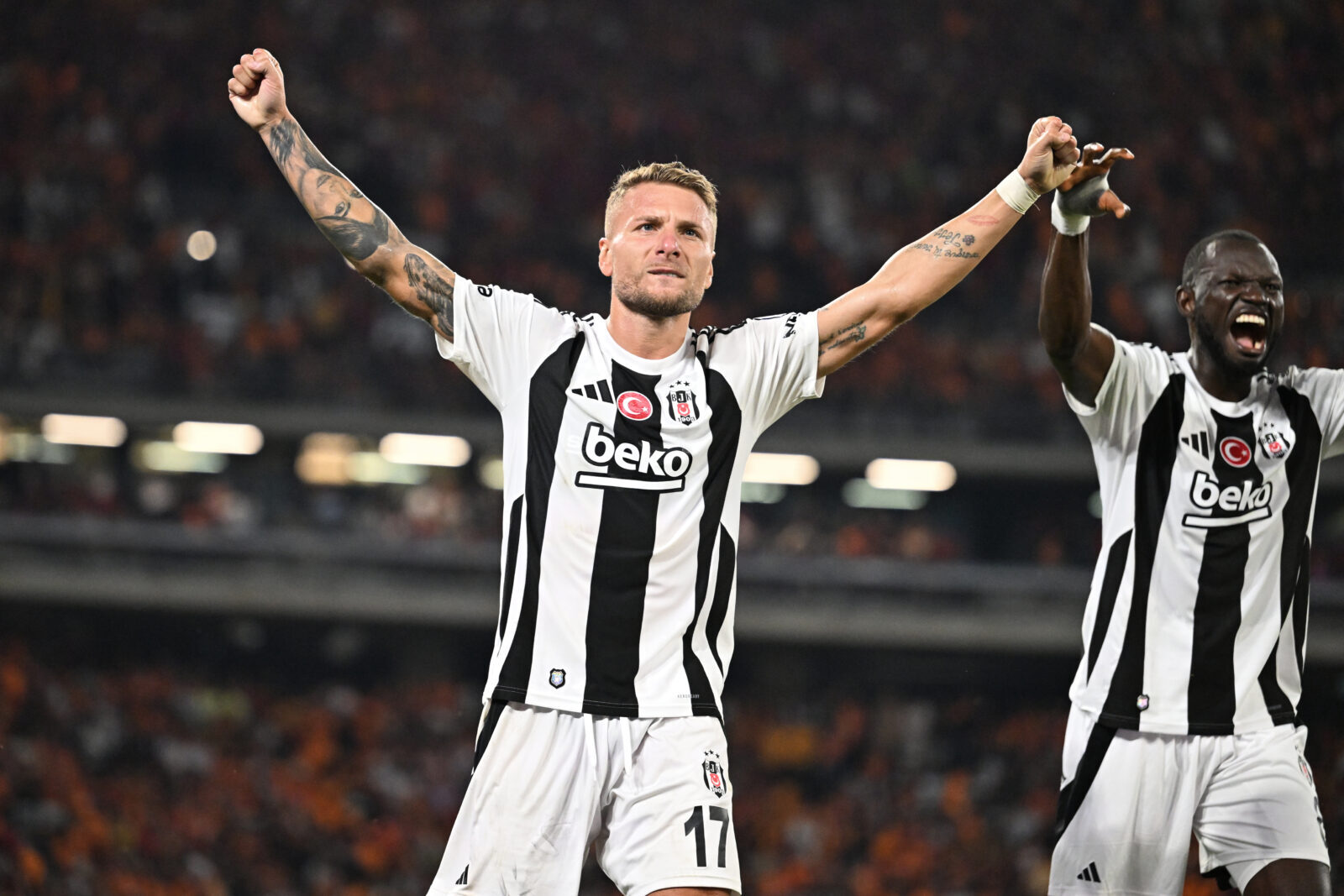 Besiktas' Ciro Immobile: 8 goals in 8 matches