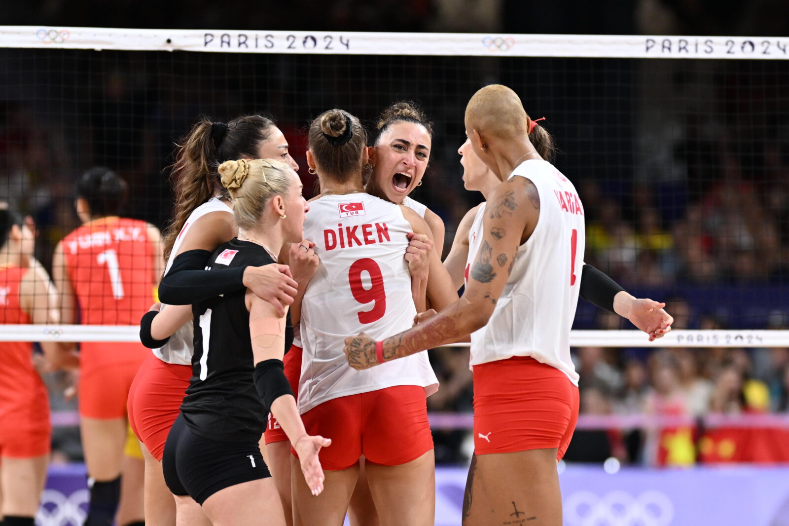 Turkish women's volleyball team enters semifinals, Paris 2024