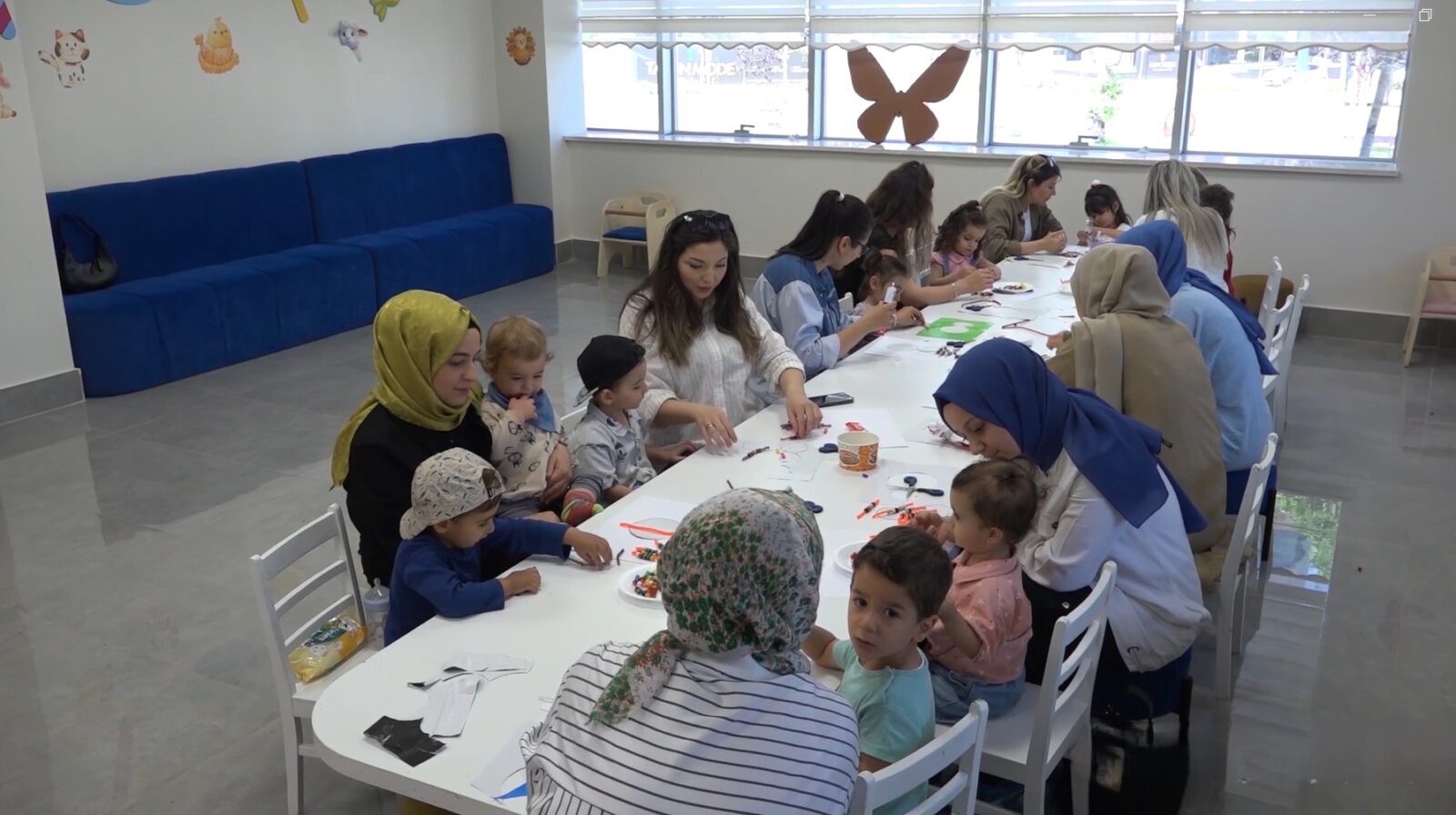 Libraries in Türkiye welcome people of all ages, including babies