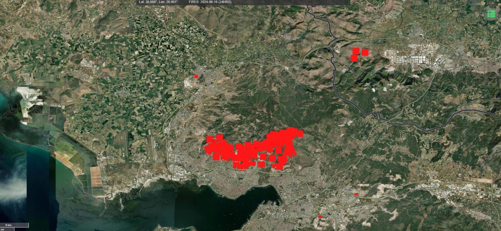 Türkiye battles widespread fires: 72 blazes nationwide, major evacuations in Izmir